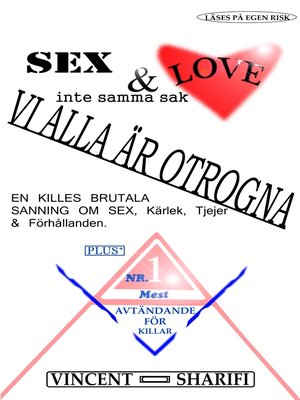 cover image of Sex & Love--Inte samma sak